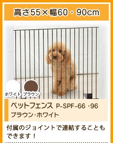 �y�b�g�t�F���X P-SPF-66 �E96�u���E���E�z���C�g