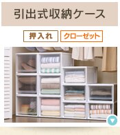 引き出し式収納ケース