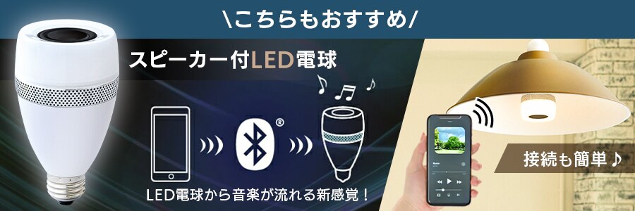 �X�s�[�J�[�t��LED�d��