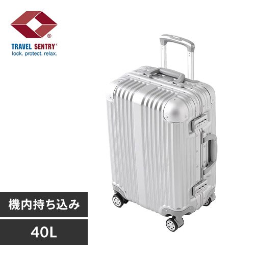 �X�[�c�P�[�X S�T�C�Y 40L �A���~�t���[�� �@���������݉\ �_�u���L���X�^�[ HY15054 �V���o�[