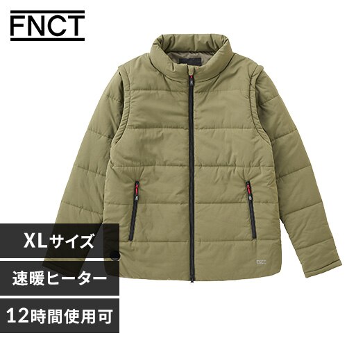 �����O�� 2way �q�[�g�W���P�b�g FC21614-KHXL �J�[�L XL�T�C�Y