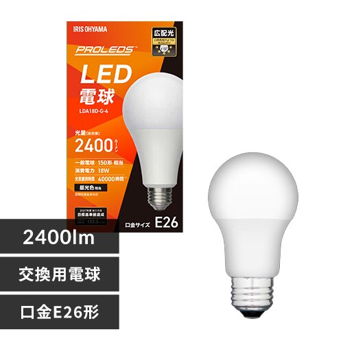 LED�d�� �L�z�� 2400lm LDA18D-G-4