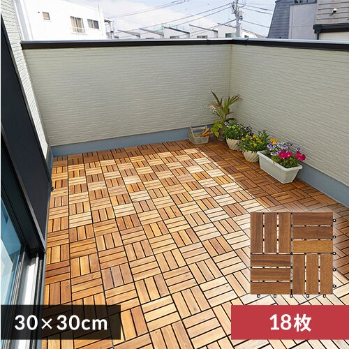 �y18���Z�b�g�z�E�b�h�^�C���f�b�L WTD-12 �u���E��