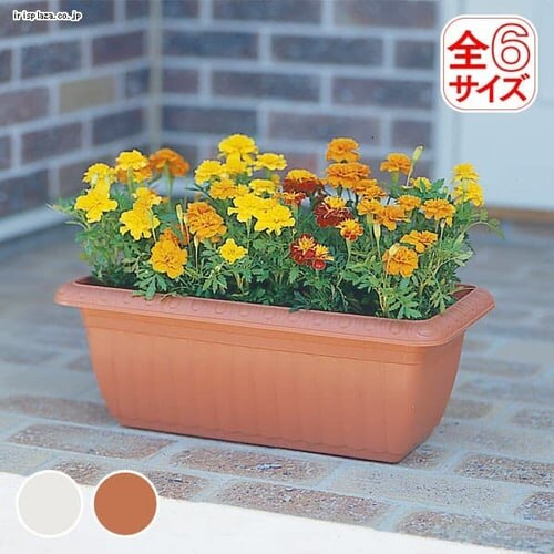 レリーフプランター 650 ウォームベージュ