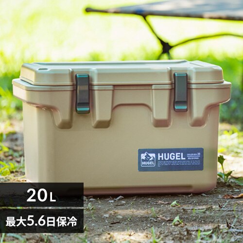 HUGEL �N�[���[�{�b�N�X 20L ��5.6���ۗ� ��e�� TC-20 �x�[�W��