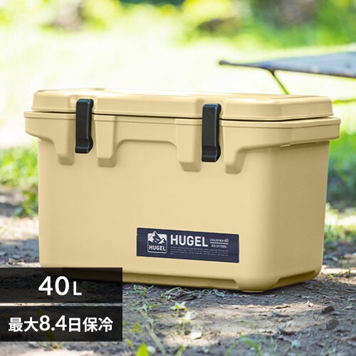 HUGEL �N�[���[�{�b�N�X 40L ��8.4���ۗ� ��e�� TC-40 �x�[�W���@