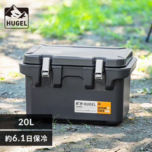 �N�[���[�{�b�N�X HUGEL 20L ��6.1���ۗ� 6�ʐ^��f�M�p�l�� �^��f�M ��e�� VITC-20 �`���R�|���O���[�@
