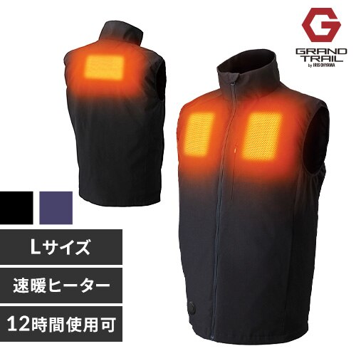 ヒートウェアアウトドアベスト HW-01OD-L-A ネイビーL