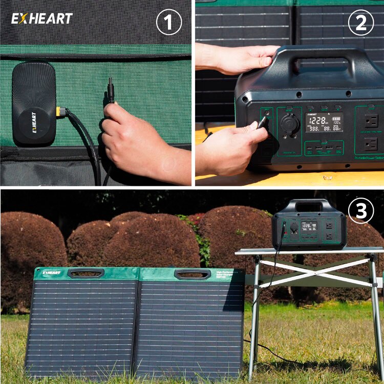 フォールディングソーラーパネル EXP-100