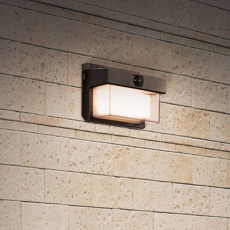 朝日電器株式会社 二重構造ウォールライト 小型 ESL-KN200SL 【プラザセレクト】