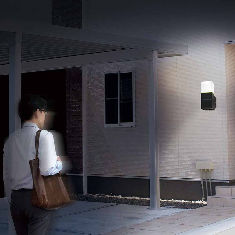 朝日電器株式会社 ホームマークライト スクエアタイプ EHL-102AC 【プラザセレクト】