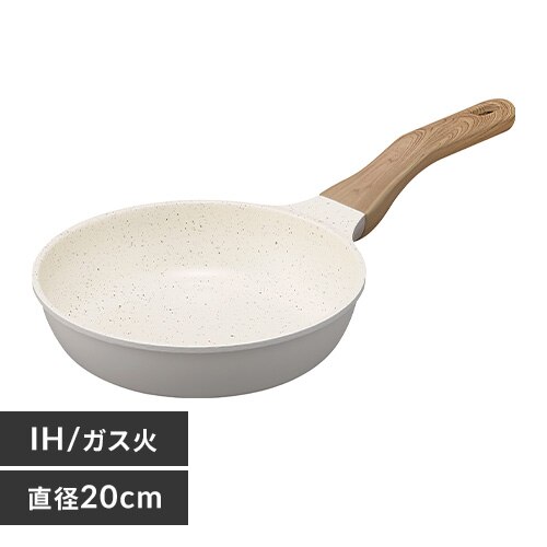 �t���C�p�� 20cm IH/�K�X�ΑΉ� �i�`������t���C�p�� NTL-F20PG �p�[���O���[�~�A�C�{���[