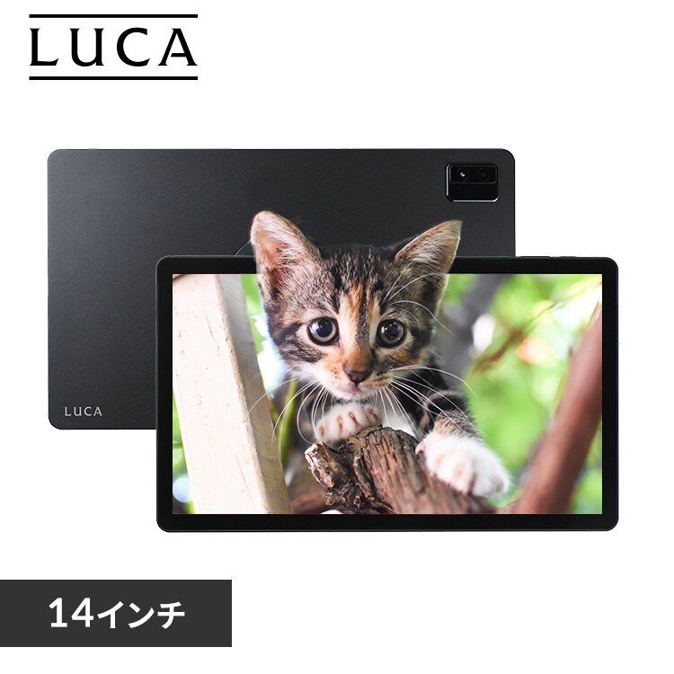 �^�u���b�g 14�C���` 128GB ���C��������6GB 8�R�A LUCA TM14D1M76-V1B �u���b�N