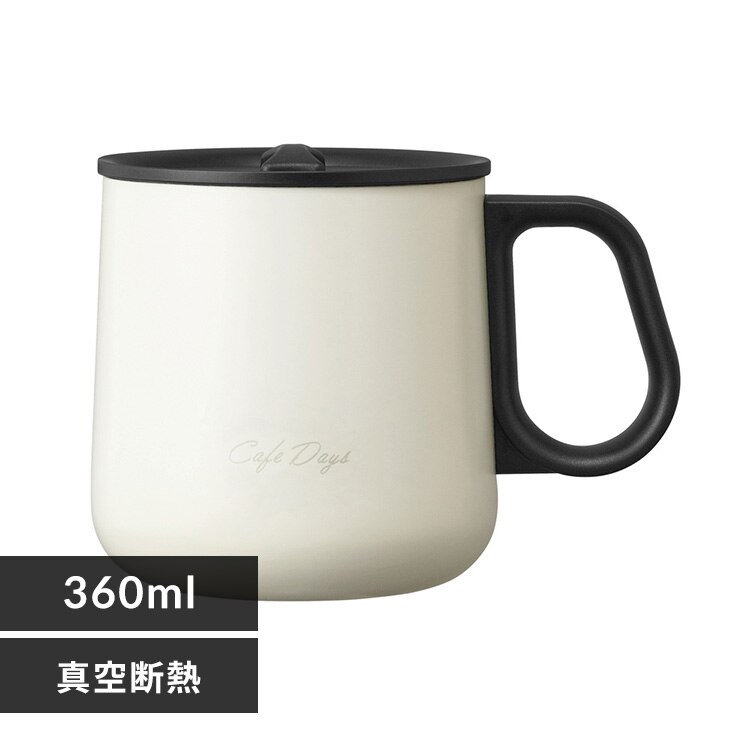 Cafe Days �ӂ��t���}�O�J�b�v NCD-M360 �z���C�g 