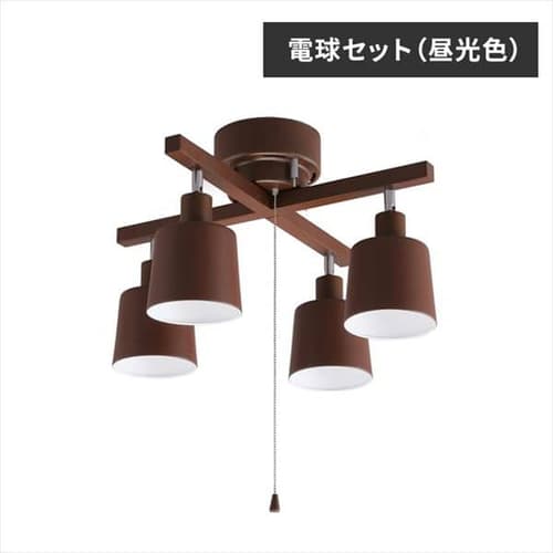 �y�d���Z�b�g�z 4���V�[�����O���C�g �N���X�^�C�v �v���X�C�b�`�� E26 CE4LA-20C-T �u���E�� (�����F)