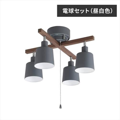 �y�d���Z�b�g�z 4���V�[�����O���C�g �N���X�^�C�v �v���X�C�b�`�� E26 CE4LA-20C-UH �E�b�h/�O���[ (�����F)