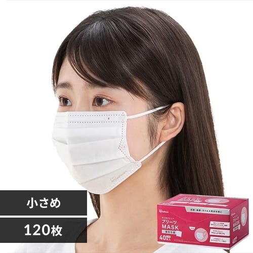 �y120���z �v���[�c �}�X�N �����߃T�C�Y 40�����~3