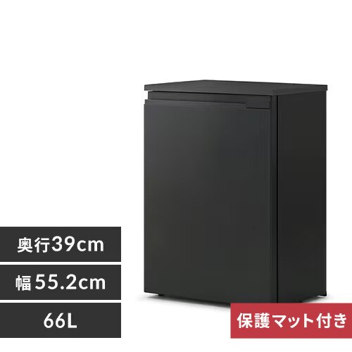 �①�� 66L ��������� ���s�X���� 1�h�A ��55.2cm IRSN-7A-B �u���b�N+���ی�}�b�g