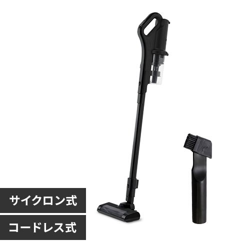 掃除機 コードレス サイクロン 自走式 SCD-185P-B ブラック