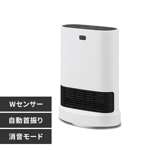 �啗�ʃZ���~�b�N�q�[�^�[ ��U�� W�Z���T�[�t�� KCH-LWSW121-W �z���C�g