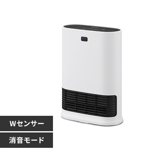 �啗�ʃZ���~�b�N�q�[�^�[ W�Z���T�[�t�� KCH-LW121-W �z���C�g