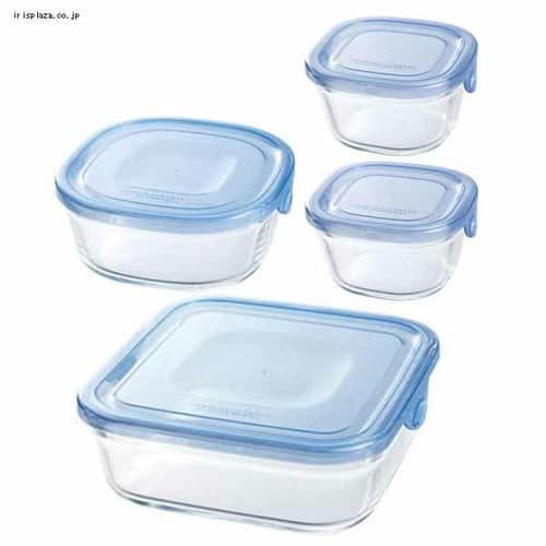 Iwaki �p�^4�_�Z�b�g �A�N�A�u���[ PS-NPR-4B 