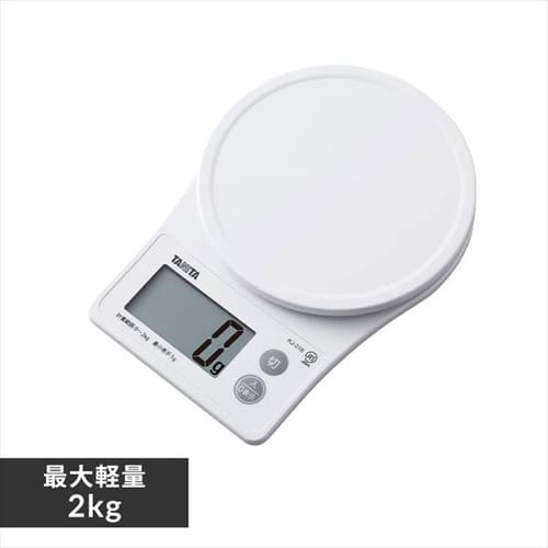 TANITA �f�W�^���N�b�L���O�X�P�[�� 2kg  �^�j�^ KJ-216-WH �z���C�g 