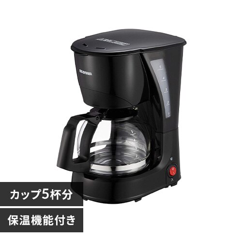 �R�[�q�[���[�J�[ 650ml �h���b�v�� CMK-650P-B �u���b�N
