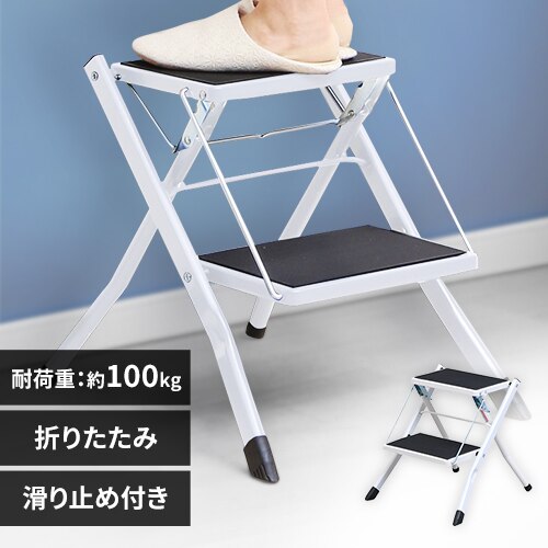 ���ݑ� �܂肽���݃X�e�b�v �ω׏d100kg ����~�ߕt�� KC-7020 �z���C�g 