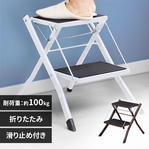 ���ݑ� �܂肽���݃X�e�b�v �ω׏d100kg ����~�ߕt�� KC-7020 �u���E�� 