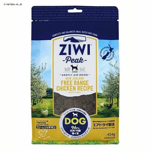 ziwipeak �G�A�h���C�E�h�b�O�t�[�h �t���[�����W�`�L�� 454g 