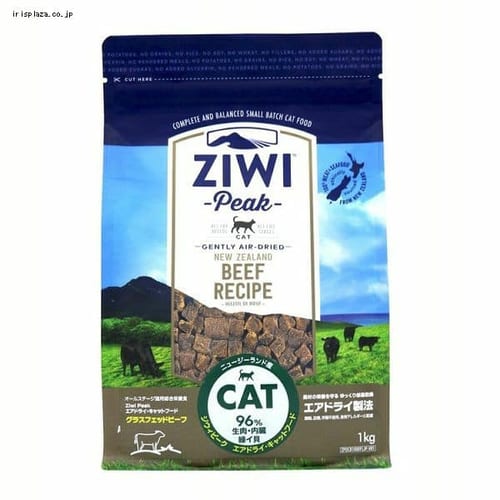 ziwipeak�G�A�h���C�E�L���b�g�t�[�h �O���X�t�F�b�h�r�[�t 1kg 