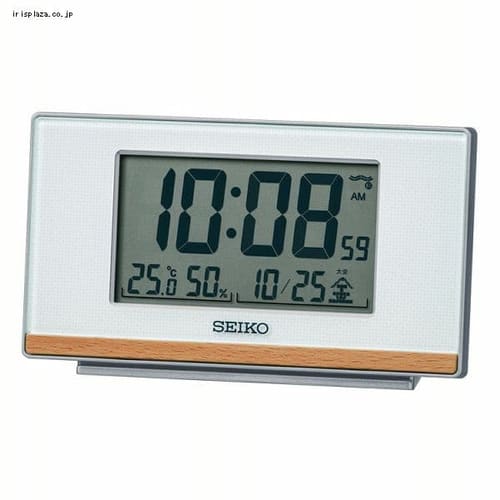 �Z�C�R�[ SEIKO �ڊo�����v �d�g �f�W�^�� �J�����_�[ �^�C�}�[ �z���C�g SQ793W 