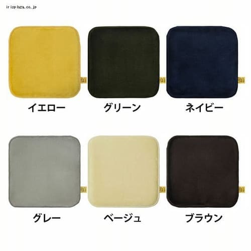 �ᔽ���`�F�A�p�b�h�p�^ 35�~35cm �u���E��