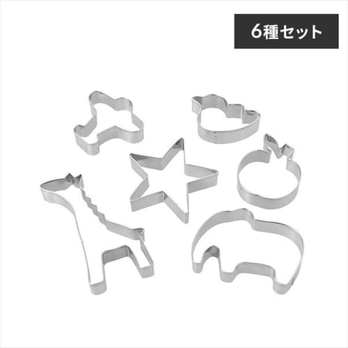 �y���[���ցzKHS �N�b�L�[���^ 6�Z�b�g�i�]�E�E�L�����j