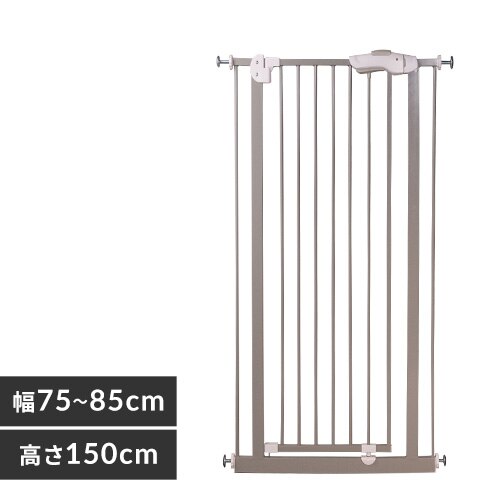 �X�`�[���y�b�g�Q�[�g 150cm 88-1283 �O���[