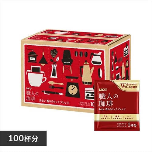 UCC �E�l������ �����h���b�v�R�[�q�[ ���܂�����̃��b�`�u�����h 100�t