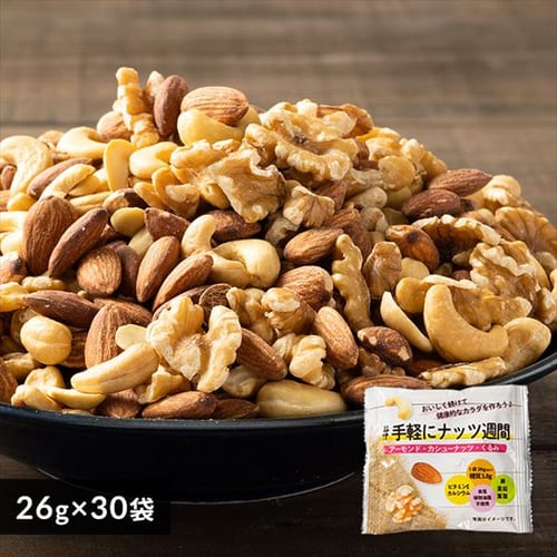 �y30�܁z ���ܑf�Ă��~�b�N�X�i�b�c 26g�~30