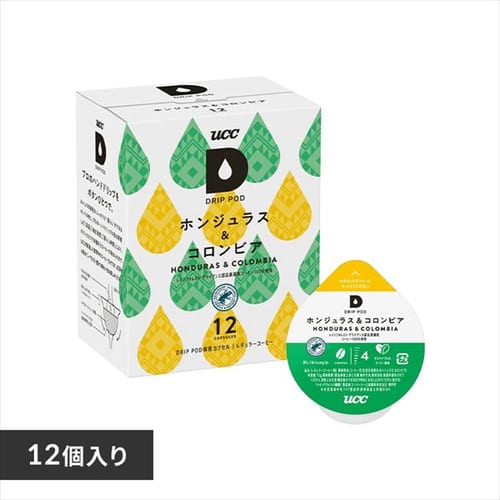 UCC �h���b�v�|�b�h ��p�J�v�Z�� �z���W�����X&�R�����r�A 12�t 