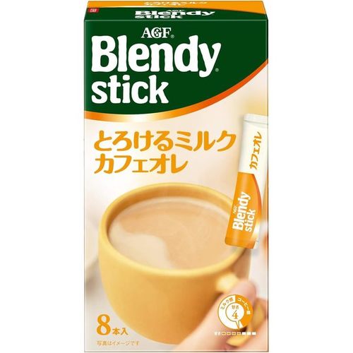 AGF 「ブレンディ」スティック とろけるミルクカフェオレ 8本