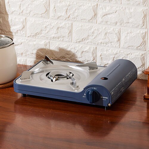 カセットコンロ スリム IGC-E1-ANV アッシュネイビー