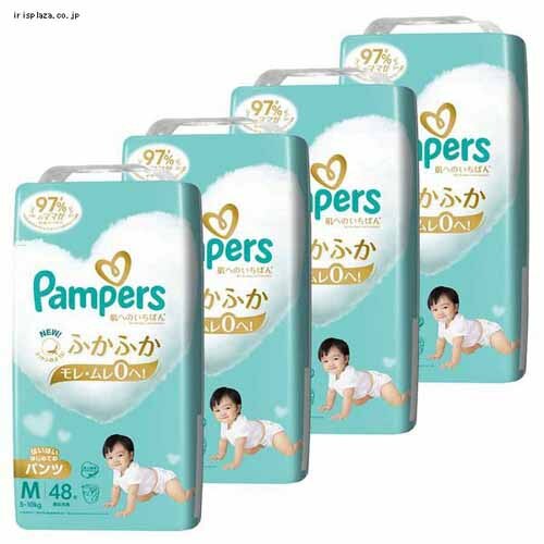  �y4�Z�b�g�z�p���p�[�X ���ւ̂����΂�p���c / �X�[�p�[�W�����{ M �͂��͂� 48���i5-10kg�j 