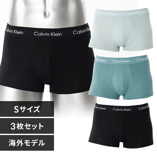 �y3���Z�b�g�z�J���o���N���C�� �����Y �p���cCalvin Klein CK LOW RISE TRUNK 3PK Multi0000U2664GQ27-S A�Z�b�g