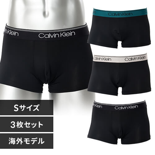 �y3���Z�b�g�z�J���o���N���C�� �����Y �p���cCalvin Klein CK LOW RISE TRUNK 3PK Multi000NB2569AQ7E-S G�Z�b�g