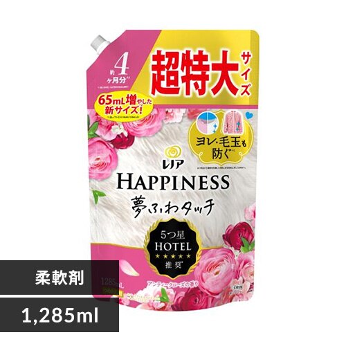 P&G レノアハピネス 夢ふわタッチ 詰替 超特大 アンティークローズ 1285ml