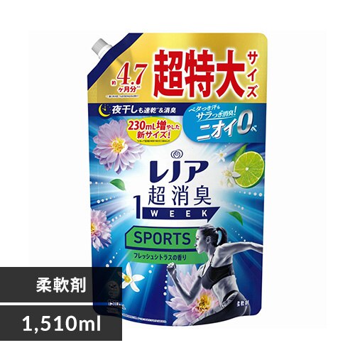 P&G ���m�A�����L 1week �l�� ������ SPORTS_�t���b�V���V�g���X 1510ml