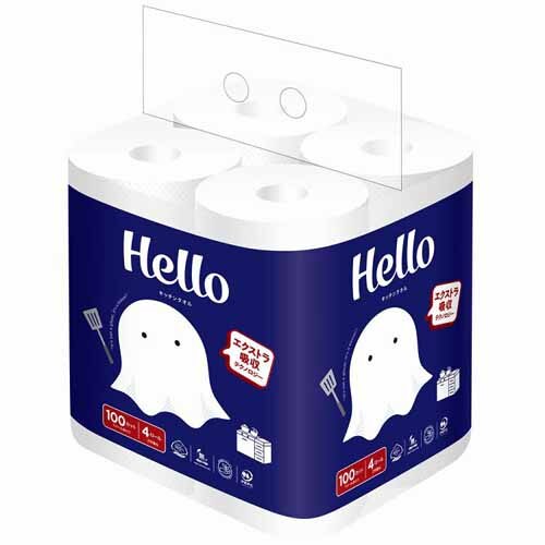 �n���[ �L�b�`���^�I�� 100�J�b�g�~4���[�� 8526 