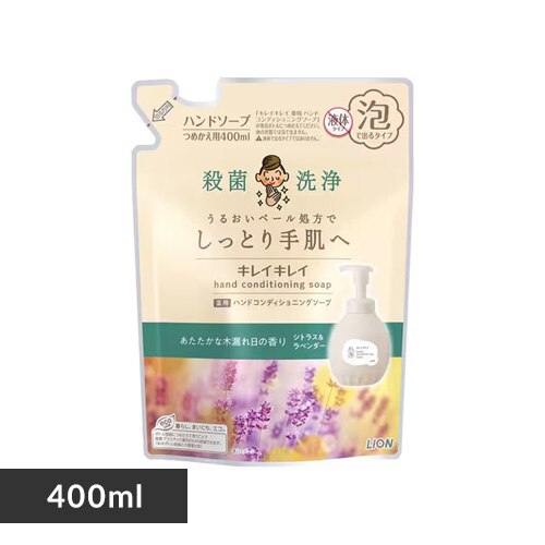 �L���C�L���C ��p�n���h�R���f�B�V���j���O�\�[�v ���������ȖؘR����̍��� �V�g���X�����x���_�[ �l�֗p 400ml