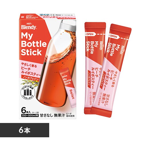 AGF �u�u�����f�B�v �}�C�{�g���X�e�B�b�N �₳��������  �s�[�`���C�{�X�e�B�[ 6�{