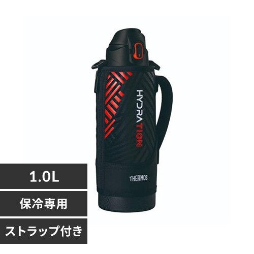 THERMOS �^��f�M�X�|�[�c�{�g�� 1L FJS-1000F BKOR �u���b�N�I�����W